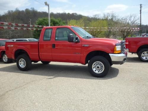 1999 f250 supercab 4x4 7.3 l powerstroke diesel 6 speed manual clean