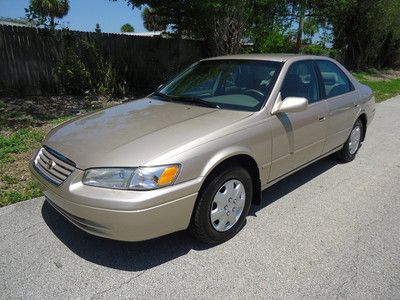 Florida 98 camry le 1-owner 41,935 original miles clean carfax low reserve lqqk