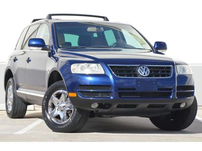 2004 volkswagen touareg awd v6 lthr s/roof htd seats loaded $499 ship