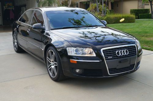 A8l quattro awd, jet black, tan leather, 51.5k miles, fully loaded, carfax clean