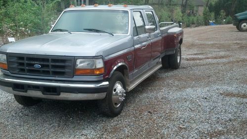 1995 ford f-350 xl crew cab pickup 4-door 7.3l