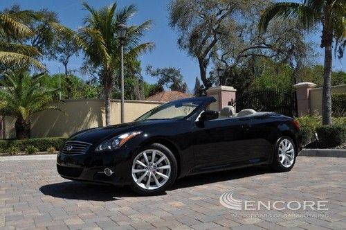 2011 infiniti g37 conertible**prem pack**navi**auto**bose**