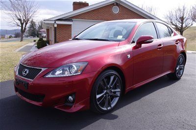 2011 lexus is 350 f sport*isf*rare*newnewnew*loaded*nav*rearcam*parkassist*17kmi