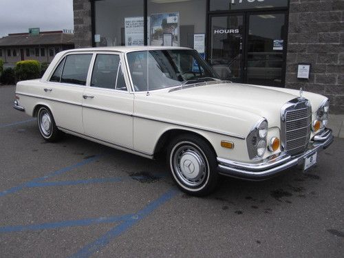 1973 mercedes-benz 280sel 4.5l gas excellent condition