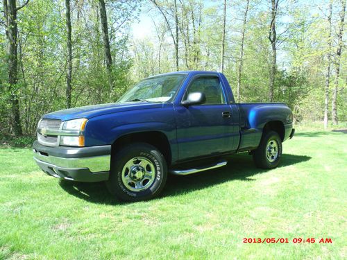 2004 chevy 1500 silverado short bed style side sport 4x4 * no reserve auction