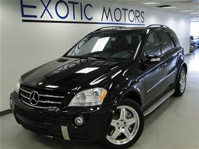 2007 MERCEDES ML63 AMG! NAV REAR-CAM KEYLES.GO PDC A/C&HEATED-STS XENONS 20