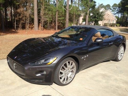 2011 maserati granturismo convertible only 16k miles $0 dn $1407/month!