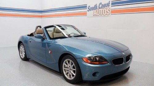 Bmw z4 convertible automatic leather convenience pkg warranty we finance