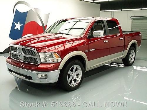 2009 dodge ram laramie crew hemi vent seats 20's 67k mi texas direct auto