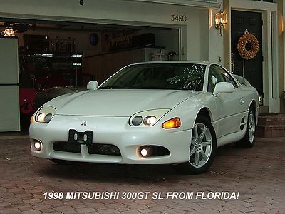 1998 mitsubishi 3000 gt sl edition from florida in pearl white great car &amp; price