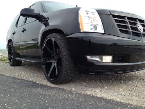 2007 cadillac escalade custom blacked out