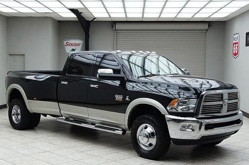 2010 dodge ram 3500 diesel 4x4 dually laramie navigation crew heated leather