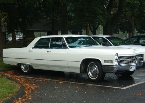 Classic 1966 cadillac deville hardtop sedan