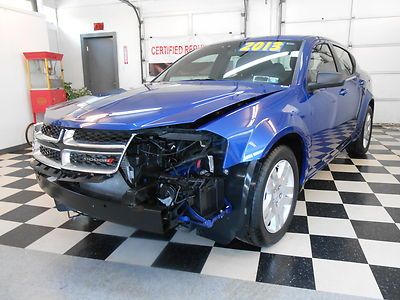 2013 avenger 6k no reserve salvage rebuildable like new  low miles