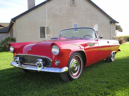 1955 ford thunderbird removable hardtop never restored beautiful survivor