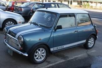 1980 blue mini cooper