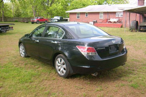 2009 honda accord ex-l sedan 4-door 3.5l no reserve