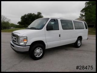 Econoline e350 extended wagon 15 person seating passenger van - we finance!