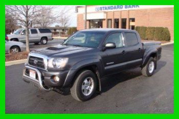 2010 toyota tacoma double cab 4x4 v6 pick-up low miles