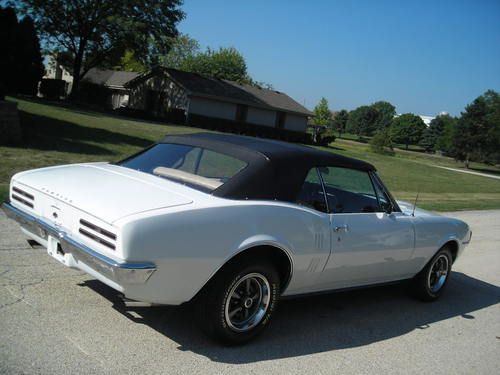 1967 pontiac firebird convertible