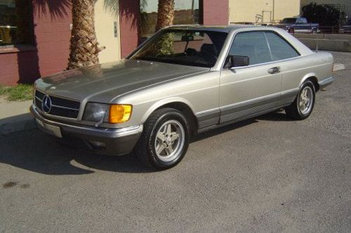 1985 mercedes benz 500 sec - i owner, euro import, time capsule