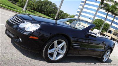 2006 mercedes benz sl 500 low miles //// black on grey super sharp!!!!