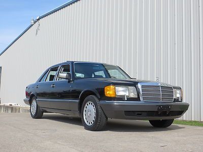 90 mercedes-benz 300sel no-accidents carfax original-miles texas-car rust-free !