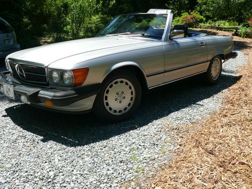 1988 mercedes-benz 560sl no reserve!