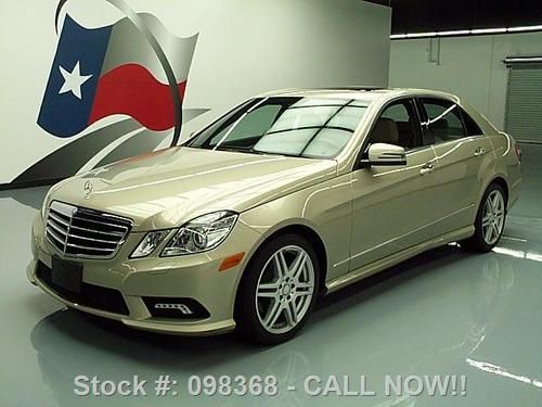 2010 mercedes-benz e350 sport sunroof nav rear cam 54k texas direct auto