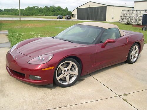 2007 chevrolet corvette convertible mint