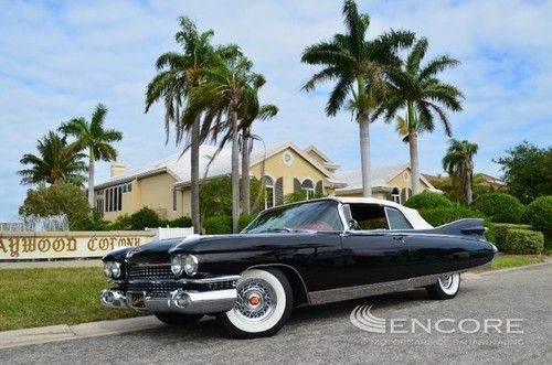 1959 cadillac eldorado convertible**series 62**pwr top**eldorado trim**