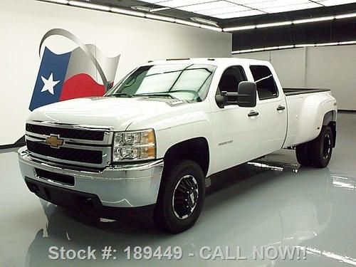 2012 chevy silverado 3500 4x4 ls crew cab lb dually 38k texas direct auto