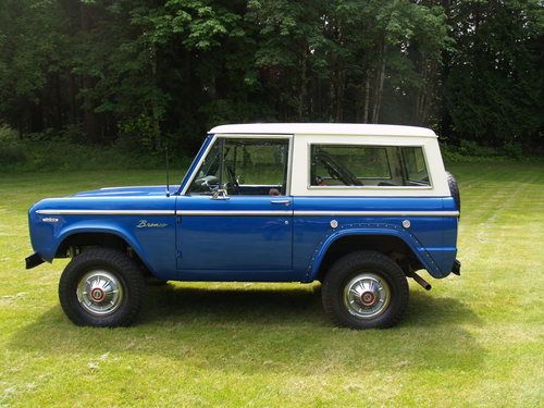 1969 bronco sport 351 4v ps pb  em2 bronco "viper gt blue"