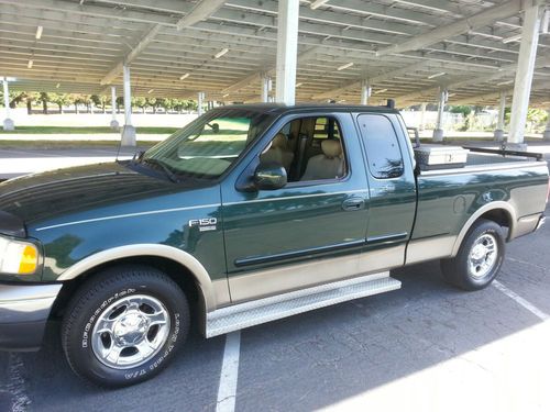 2001 ford f-150 1 owner, non smoker, lariat, leather, ex cab, meticulously kept