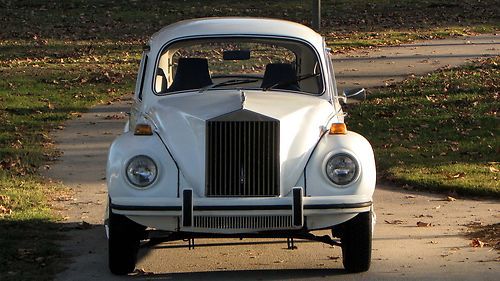 1971 vw beetle "rollswagon", "cheech &amp; chong", runs &amp; drives great! low reserve