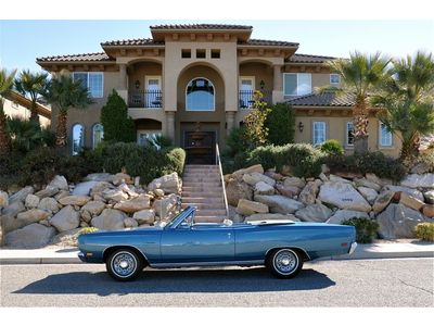 1969 plymouth sport satellite conv. ~ #'s matching 383/4-speed ~ 1 of 44 built