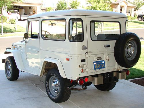 1973 land cruiser fj40 4wd 6 cylinder 3 speed manual transmission 90k orig miles