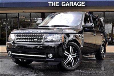 2010 land rover range rover s/c autobiography pkg. orig msrp$$115,275, blk/blk!!