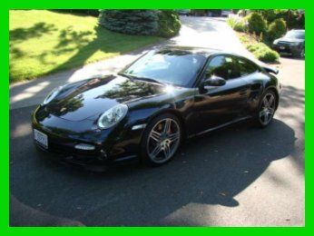 2007 porsche 911 turbo 3.6l h6 coupe premium bose pandora xm navigation cd