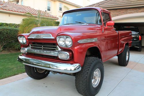 1955, 1956, 1957, 1958 ck, c 10, 4x4 truck, barn find, trade, rod, antique, gmc