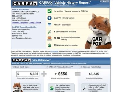 PASSAT 1.8T GLS LOW MILES CLEAN MUST SEE 1-OWNER CLEAN CARFAX GUARANTEE, US $5,988.00, image 3