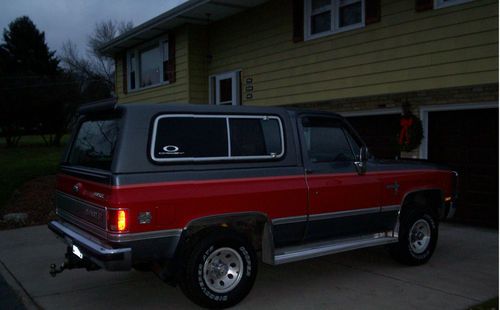 1987 chevrolet blazer silverado sport utility 2-door 6.2l