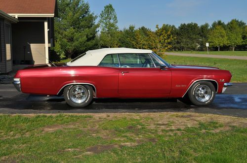 1965 chevrolet impala  396 ss convertible