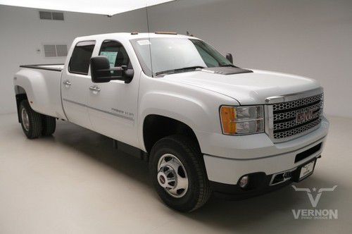 2013 drw denalie crew 4x4 navigation sunroof leather heated duramax diesel