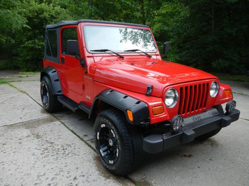 Jeep wrangler sport sahara rubicon unlimited 4x4 awd covertible custom cherokee