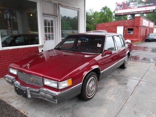 1989 cadillac deville sedan low miles  runs great drive to appreciate no reserve