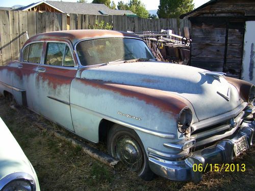 1953 chrysler new yorker original 331 hemi desert car fluid drive project