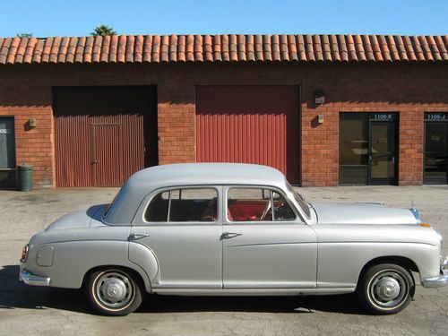 Mercedes benz 220 s ponton, no reserve!