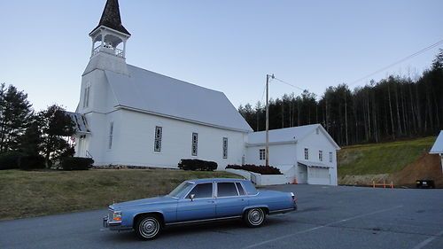 1988 cadillac brougham deelegance fleetwood leather - all power options 81k