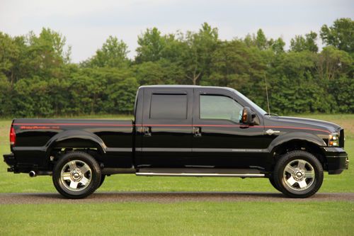 2005 ford f250 harley davidson turbo diesel 6k actual miles pristine no reserve